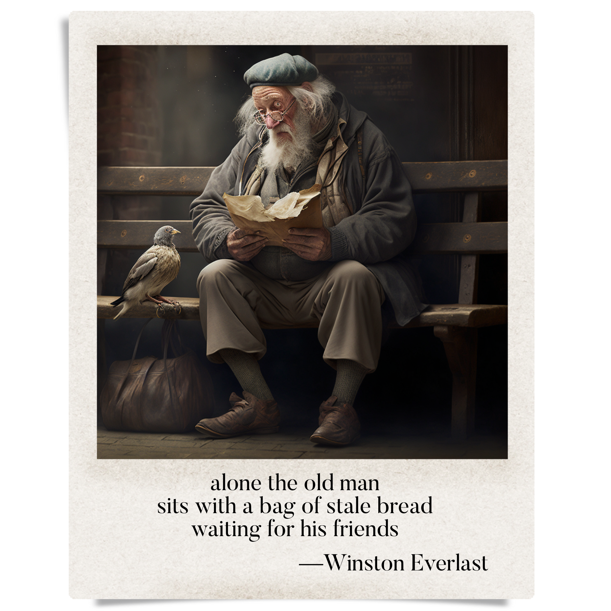 alone the old man — Winston Everlast